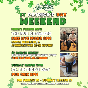 St. Patrick's Day Weekend - Live Music & Trivia